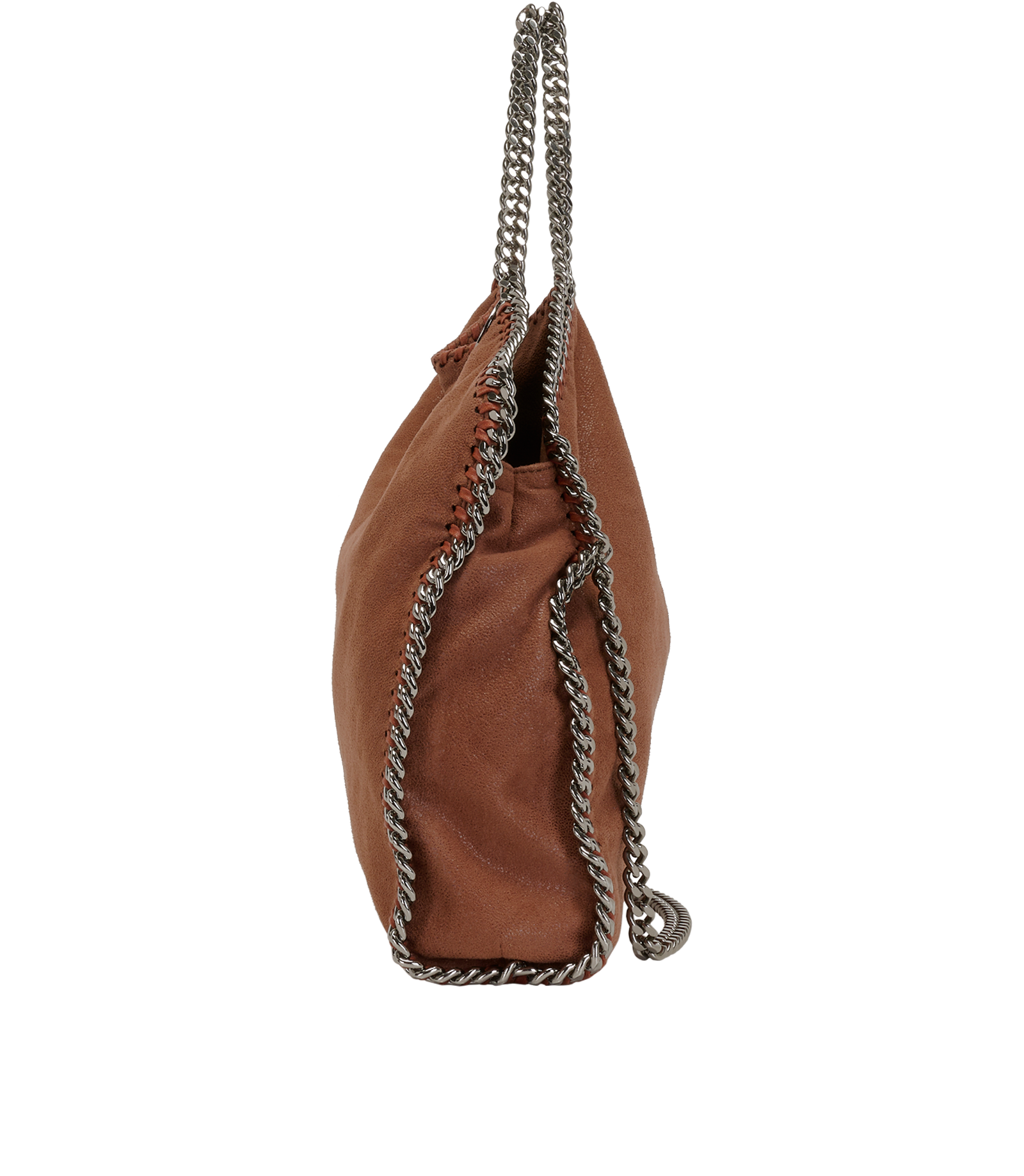 Falabella Tote Bag, &pound;375, Handbags, Tan, Faux Leather, Bottom view